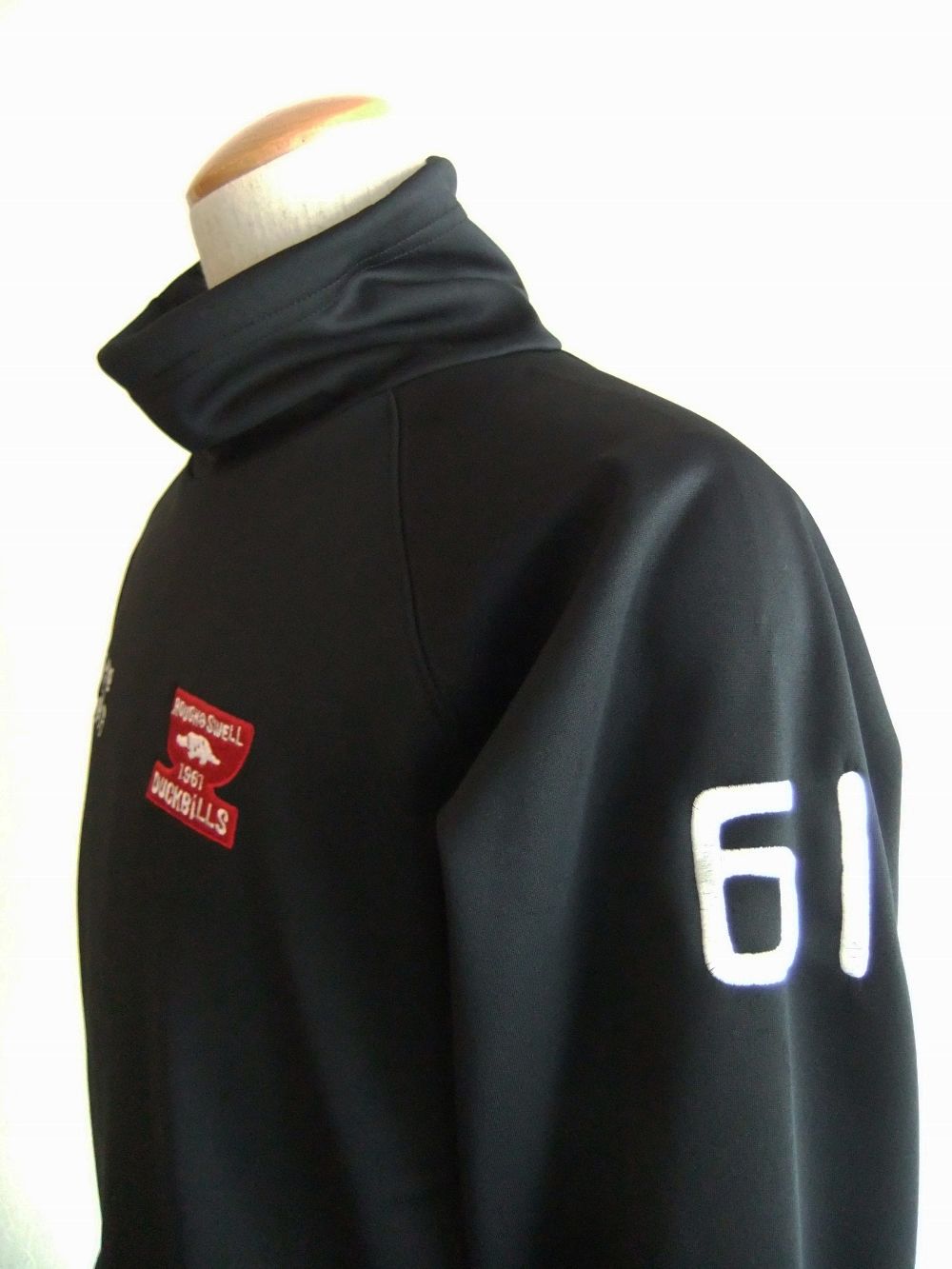 rough & swell - WINNER OFF TURTLE (ブラック) ロゴ入り オフタートル