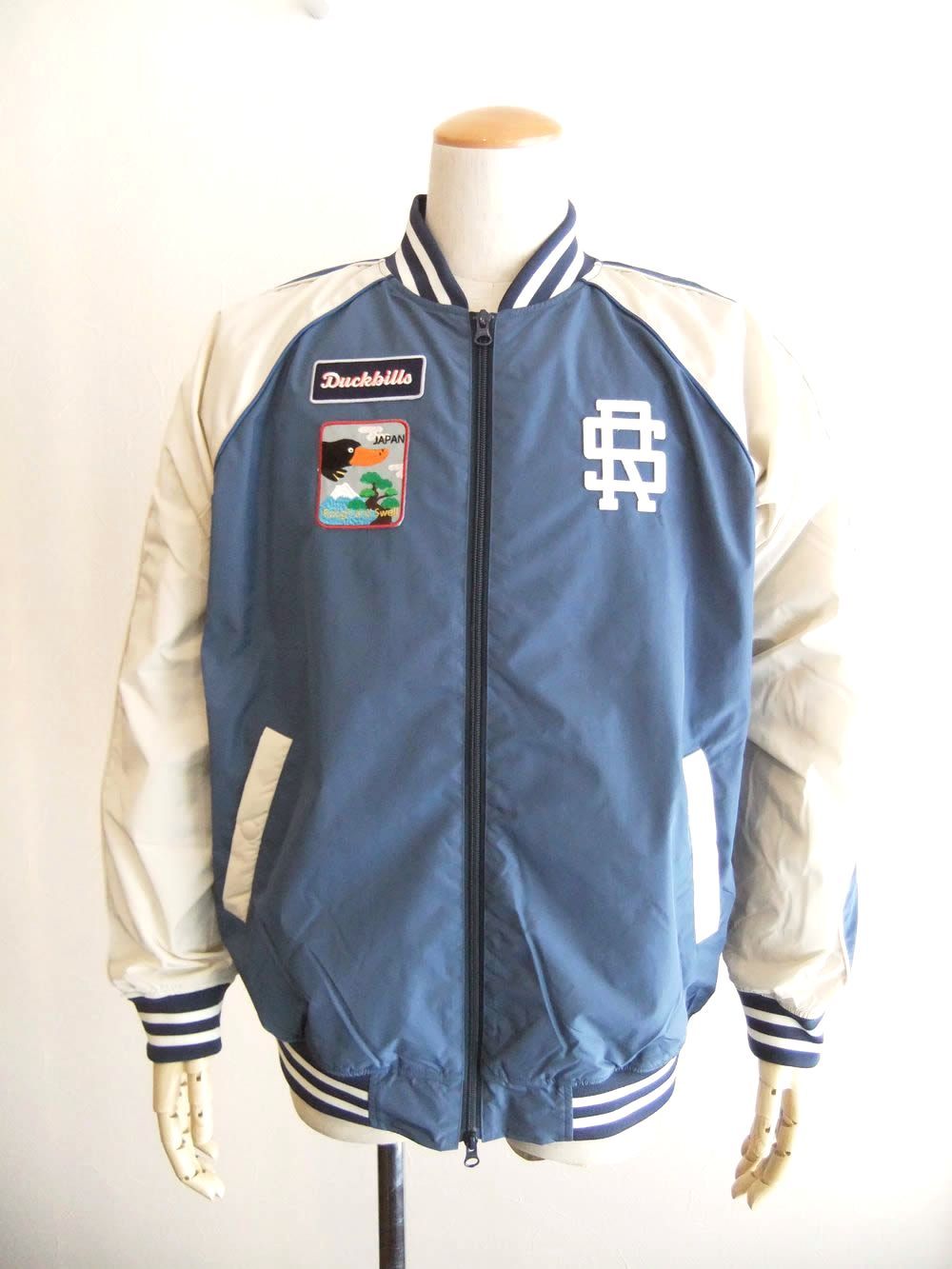 rough & swell - ORIENTAL DENVER ジップアップブルゾン (ブラック