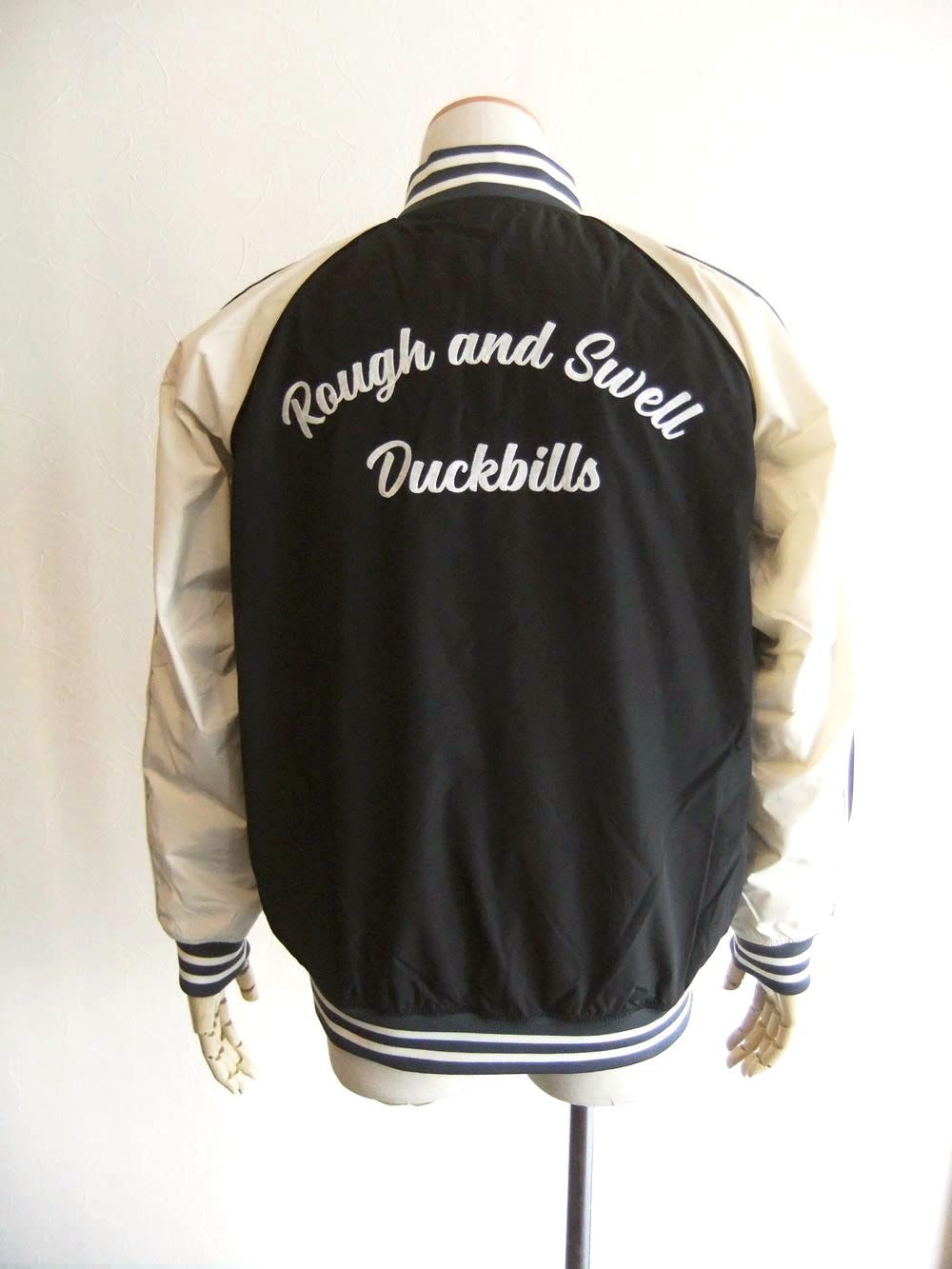 rough & swell - ORIENTAL DENVER ジップアップブルゾン (ブラック