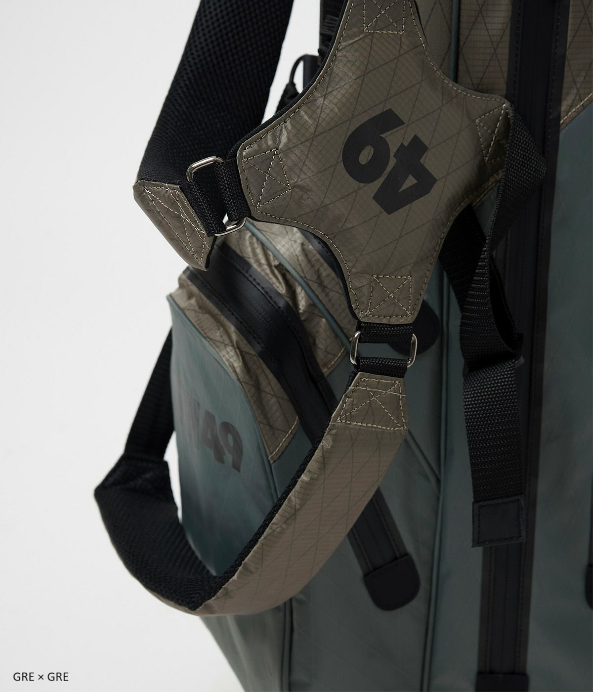 TFW49 - X-PAC CADDIEBAG | キャディバッグ | カモ×ブラック | ユニ