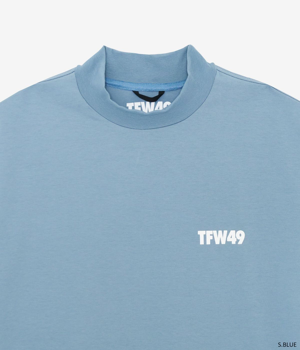 TFW49 - HALF MOCKNECK TEE | モックネックシャツ | S.ブルー | メンズ