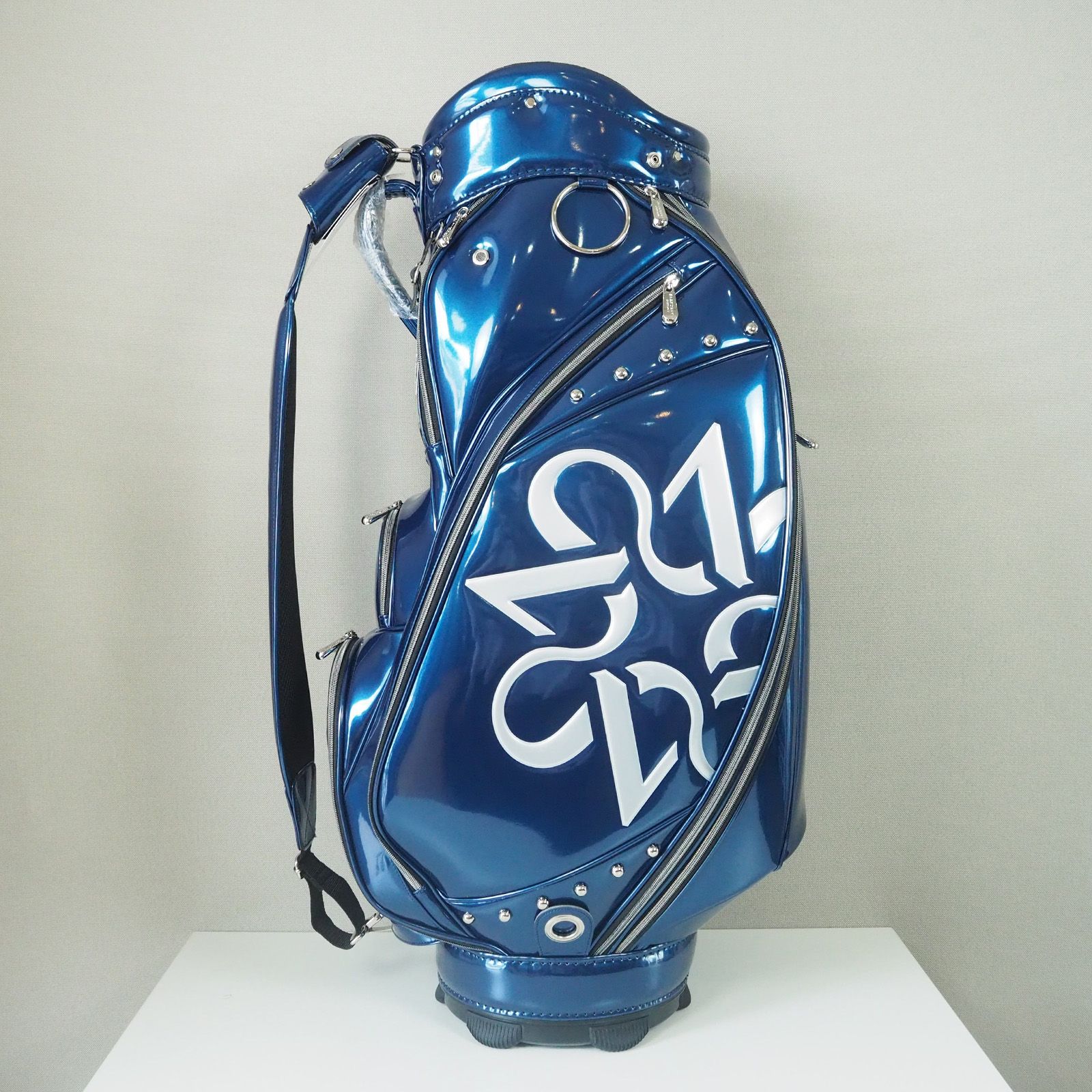 St ANDREWS - エナメル キャディバッグ 8.5型 | ブルー | ユニセックス