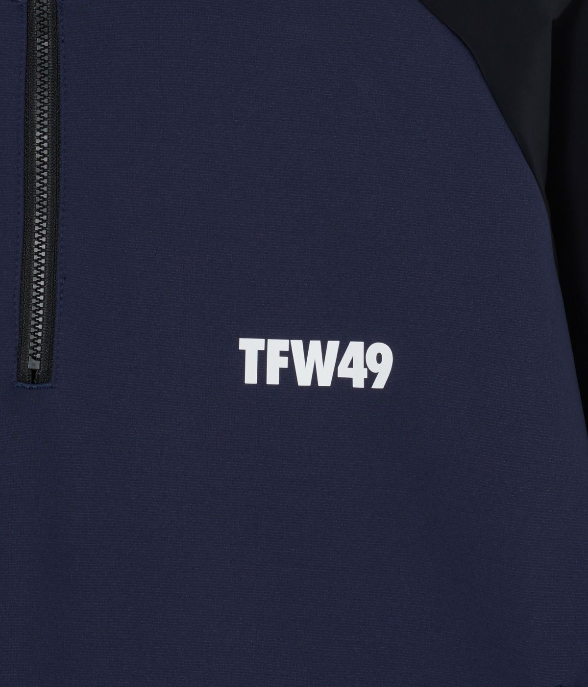 TFW49 - COMBINATION HALF ZIP | トレーナー | ネイビー×ブラック