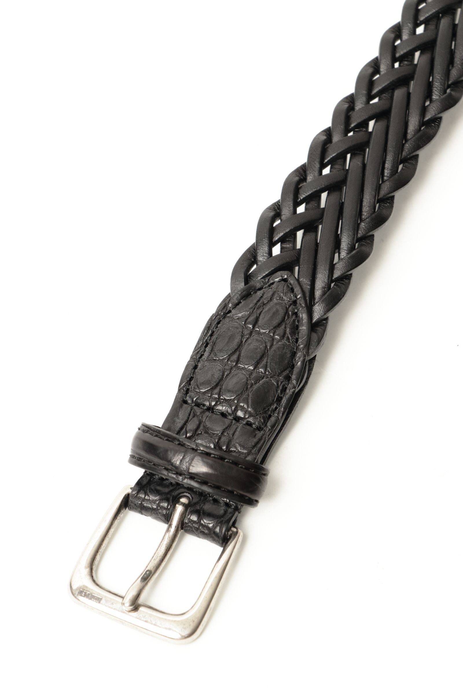 THE SOLE - 【西口 修平 コラボ】 クロコダイル x カーフ メッシュ