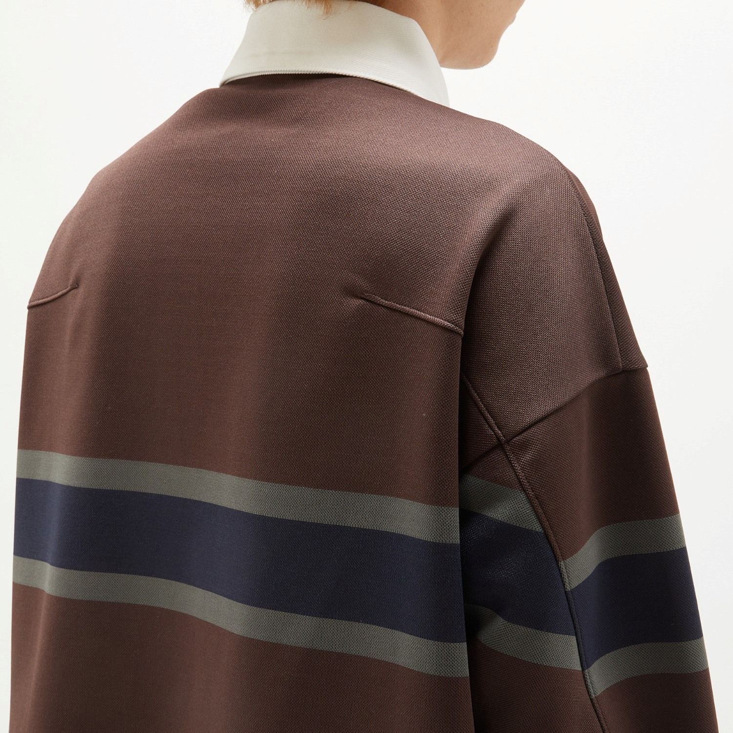 N.HOOLYWOOD - LAGER SHIRT （BROWN） / ラガーシャツ （ブラウン