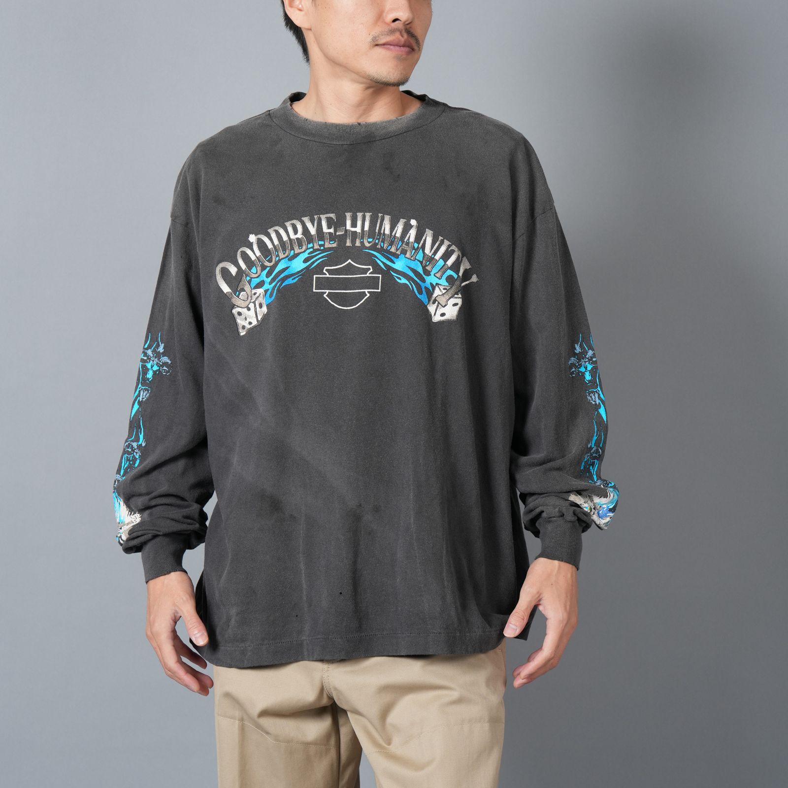 SAINT M×××××× - 【ラスト1点】SM-YS1-0000-013 / LS TEE / BTFL