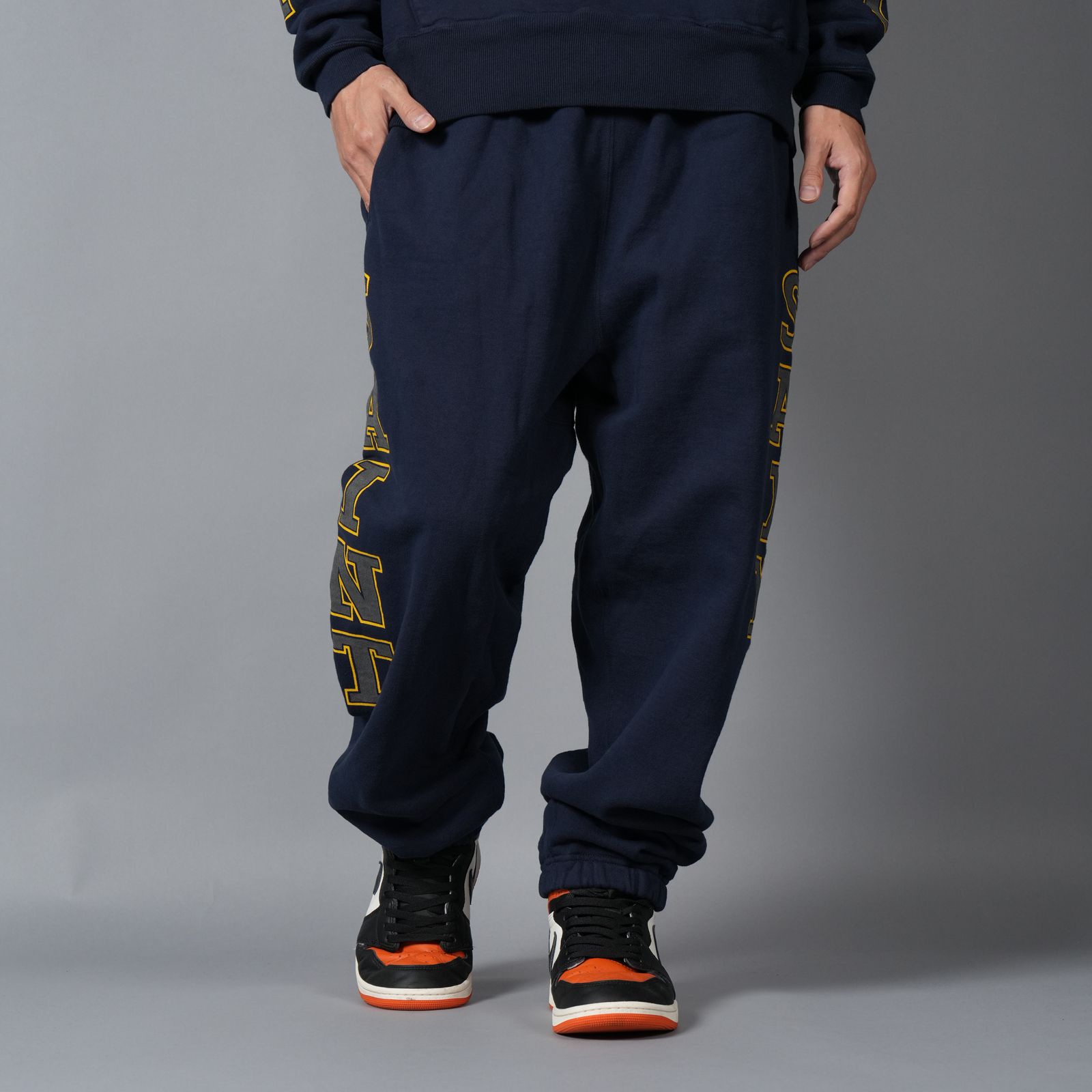 SAINT M×××××× - SM-HR1-0000-062 / SWEAT PANTS / SAINT / NAVY