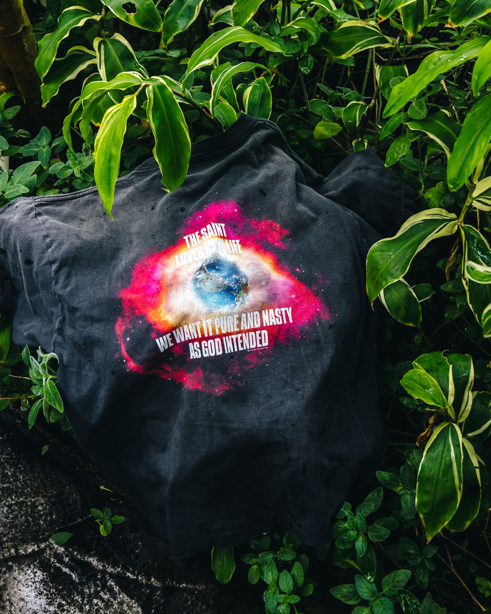 SAINT M×××××× - 【ラスト1点】SM-HR8-0000-013 / SS TEE/OBLITERATE