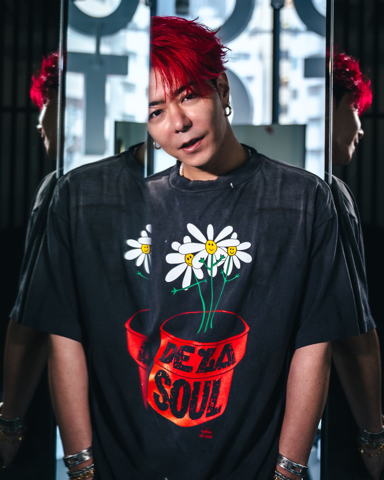 SAINT M×××××× - 【ラスト1点】【コラボ】SM-HR1-0000-C18 / DLS_SS