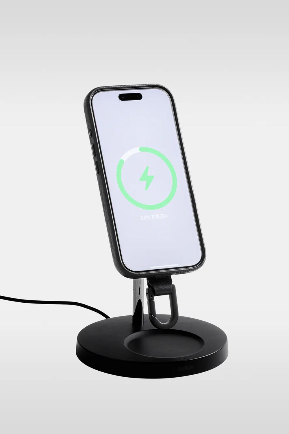 objcts.io - CARABINER-CASE / カラビナ付 iPhone レザーケース