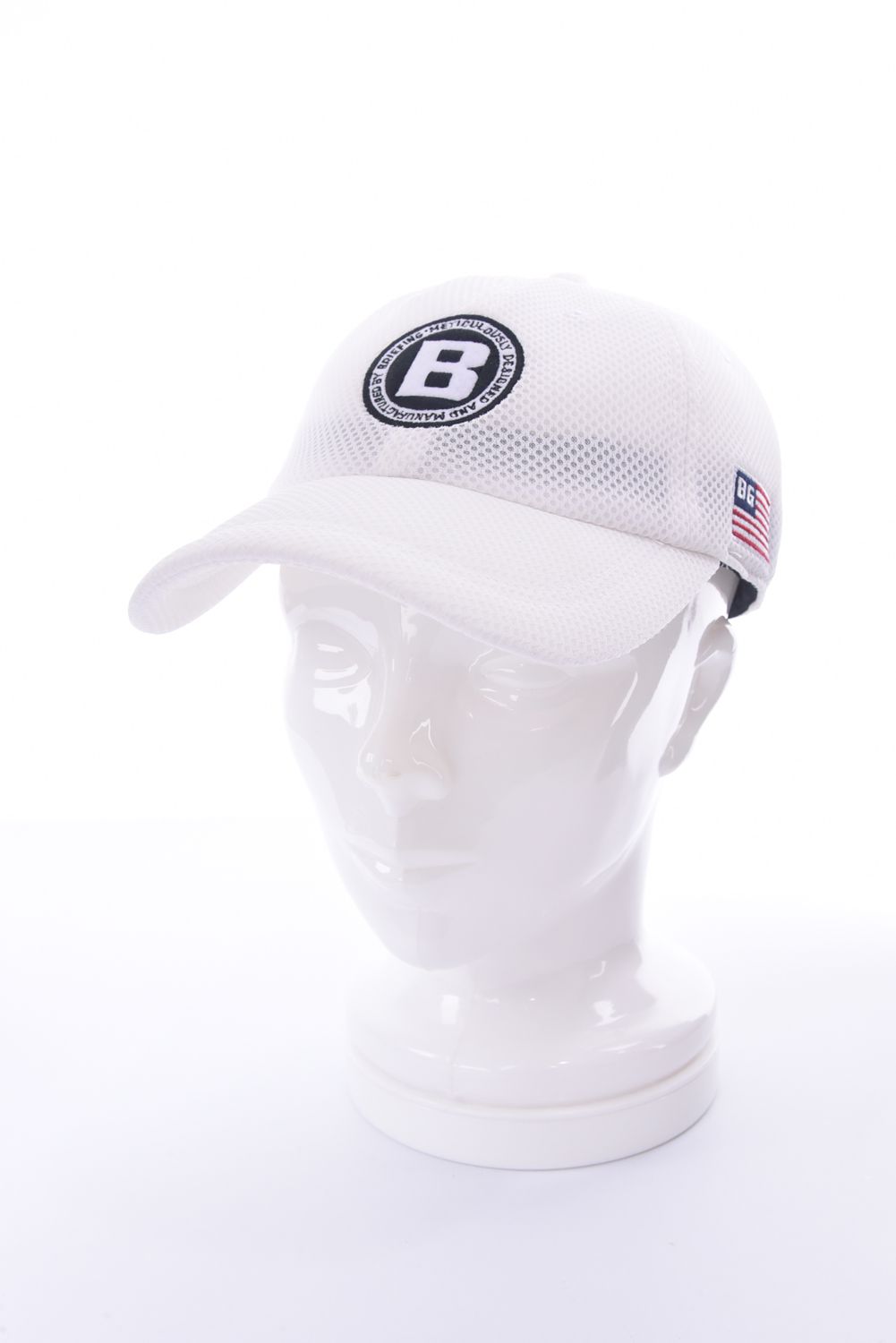 BRIEFING - MEN'S FULL MESH CAP / オールメッシュ キャップ (ホワイト