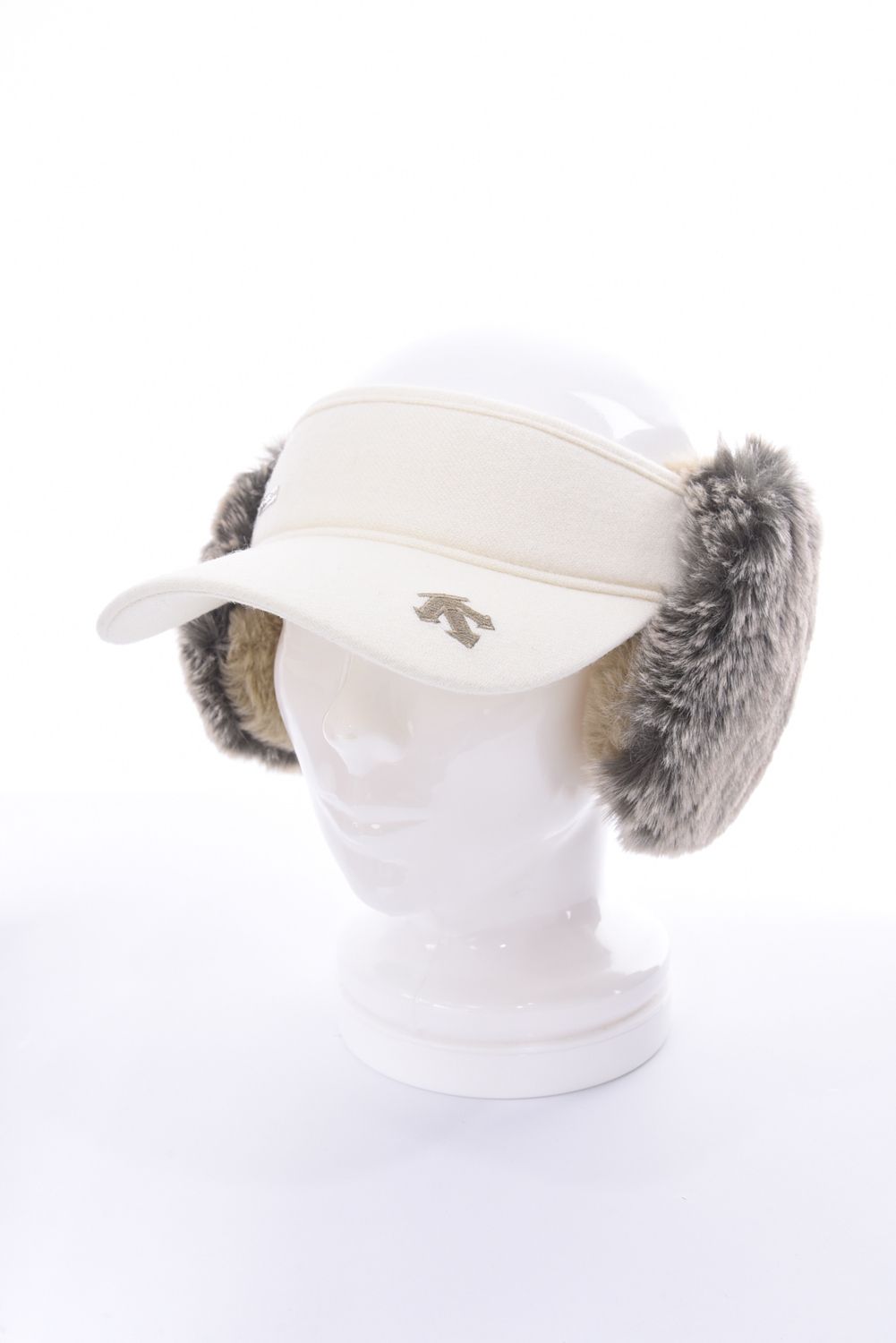 DESCENTE GOLF - 【レディース】 ウールナイロン フラノ 耳当て付き