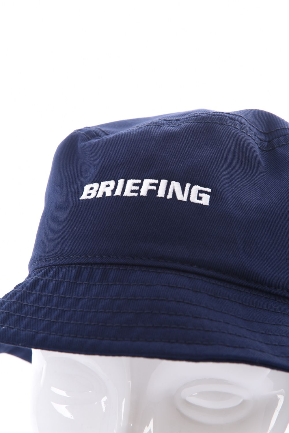 BRIEFING - BASIC HAT / 刺繍ロゴ ベーシック バケットハット