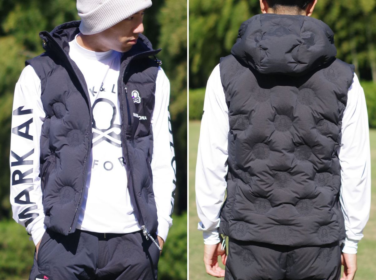 MARK&LONA】 冬ゴルフに最適！お洒落で暖かなダウンベスト特集