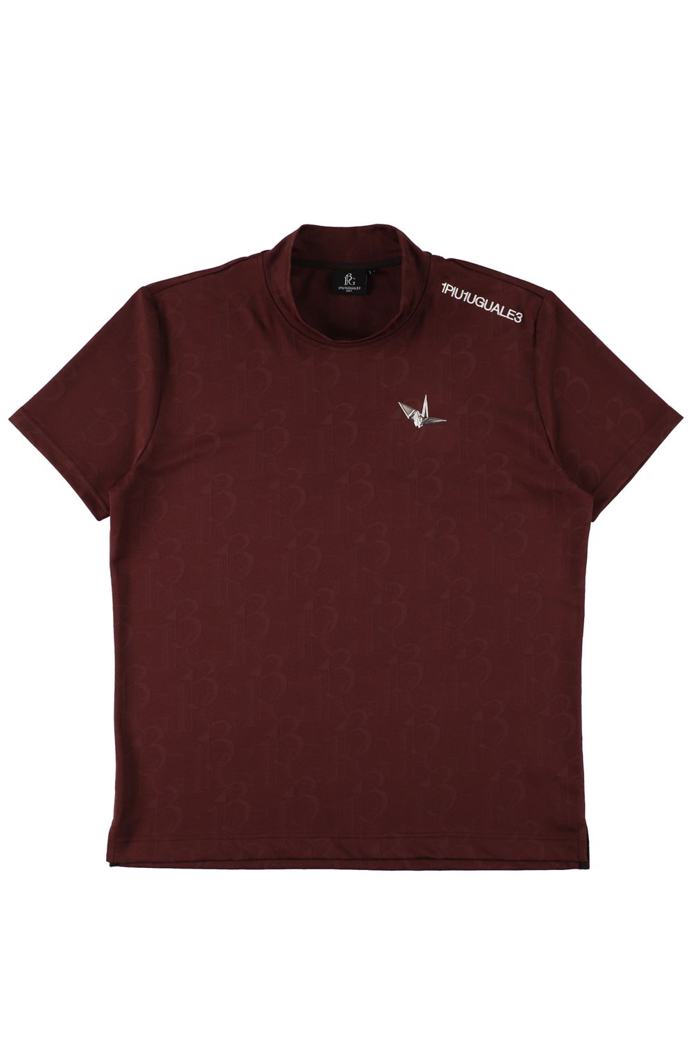 1PIU1UGUALE3 GOLF - 【26SS】 JACQUARD MOCK NECK / ジャガード