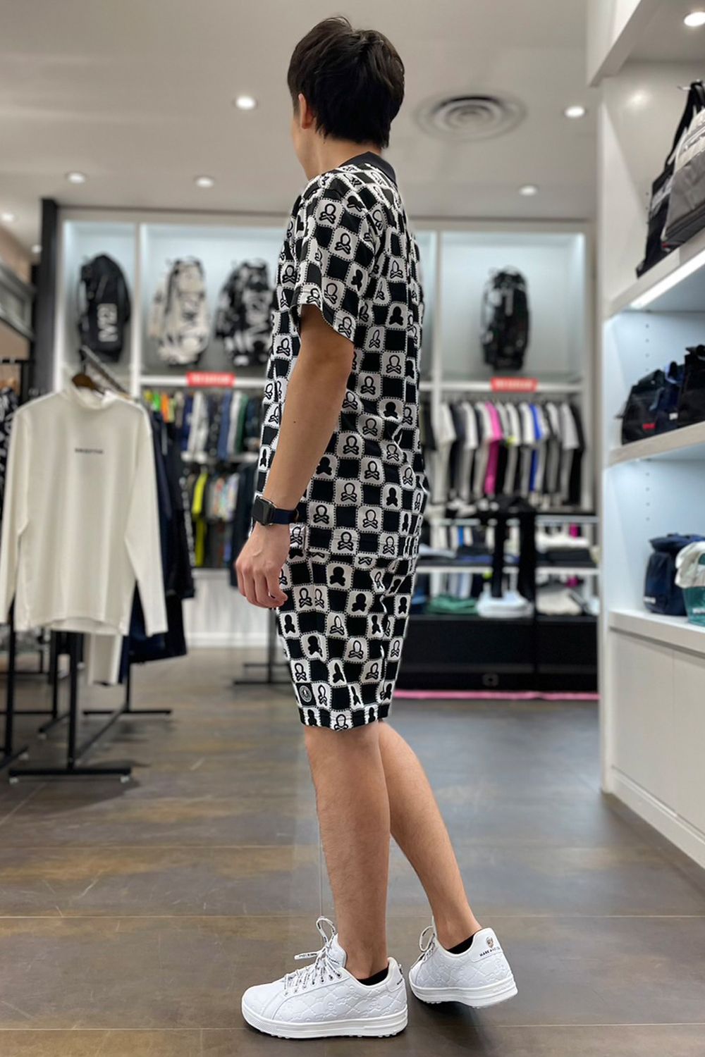 MARK＆LONA】 マークアンドロナ柄のチェッカーフラッグが何とも可愛い