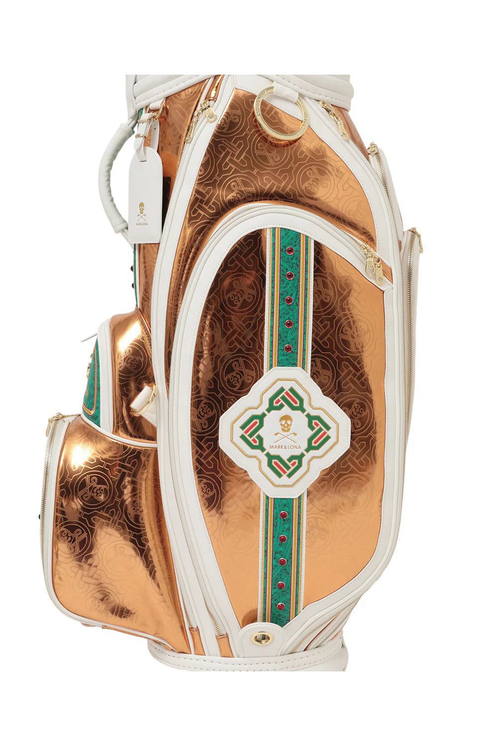 希少】MARK&LONA Unite Patent エナメル キャディバッグ 超希少 美品