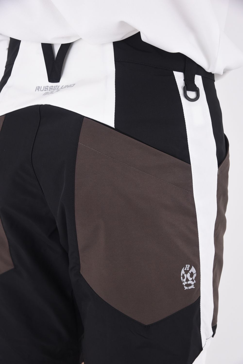 RUSSELUNO - COLOR PANEL SHORTS / カラーパネル ショーツ (ブラック