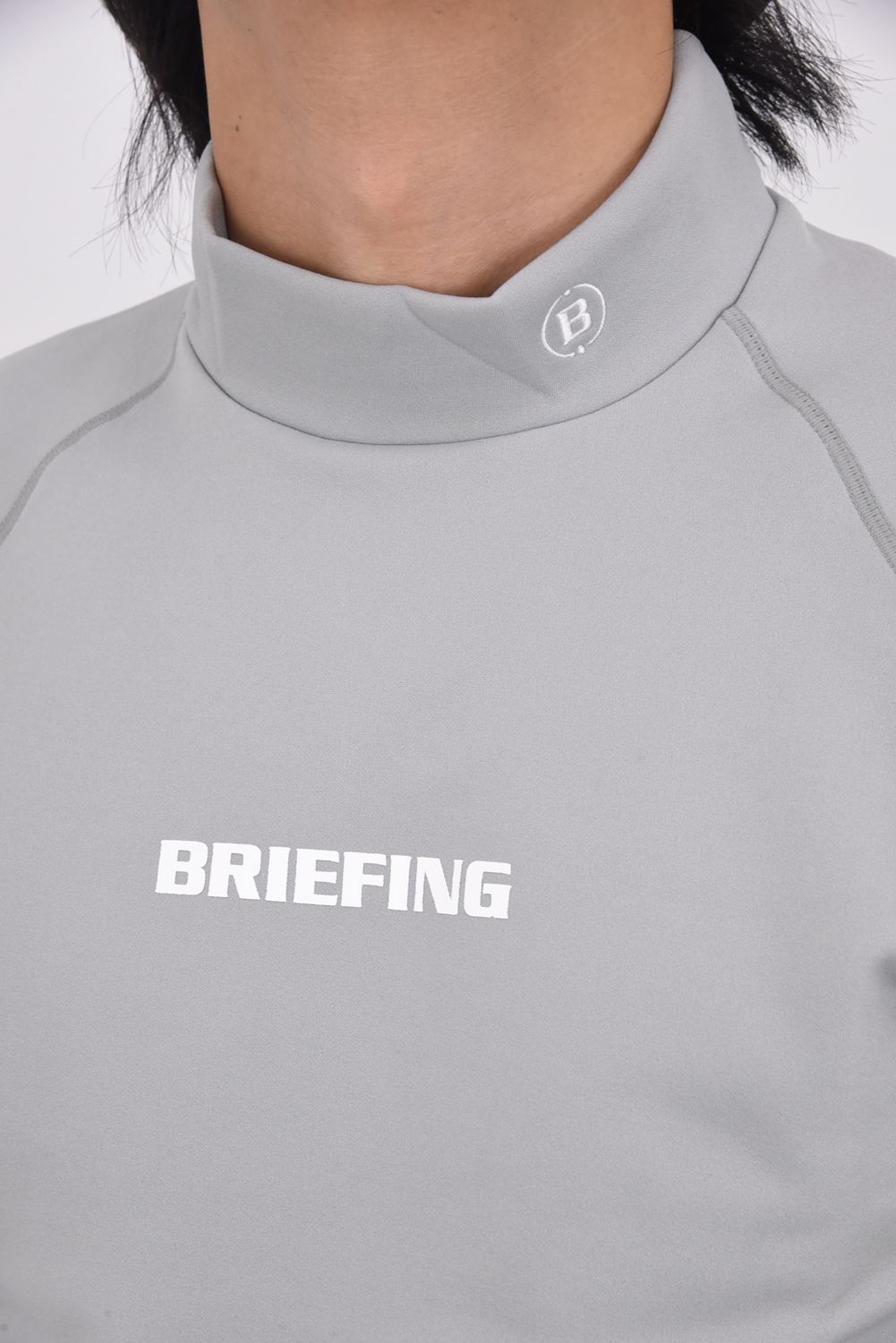 BRIEFING - 【25AW】 MEN'S WARM LS HIGHNECK / 裏起毛 ブランドロゴ