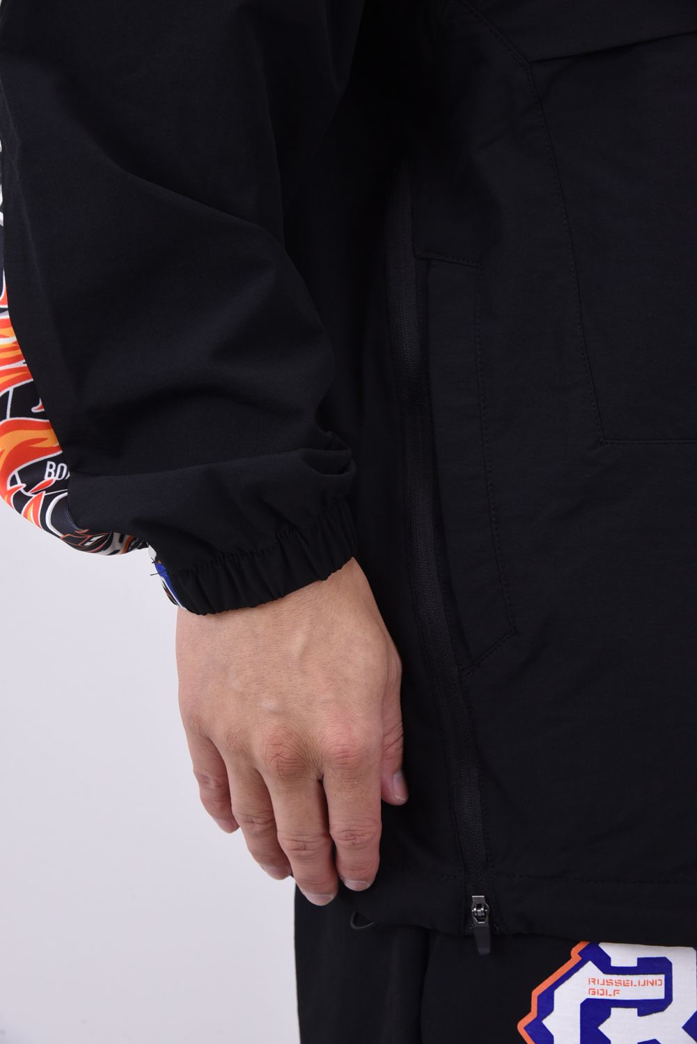 RUSSELUNO - ANORAK BLOUSON / ハーフジップ プルオーバーブルゾン