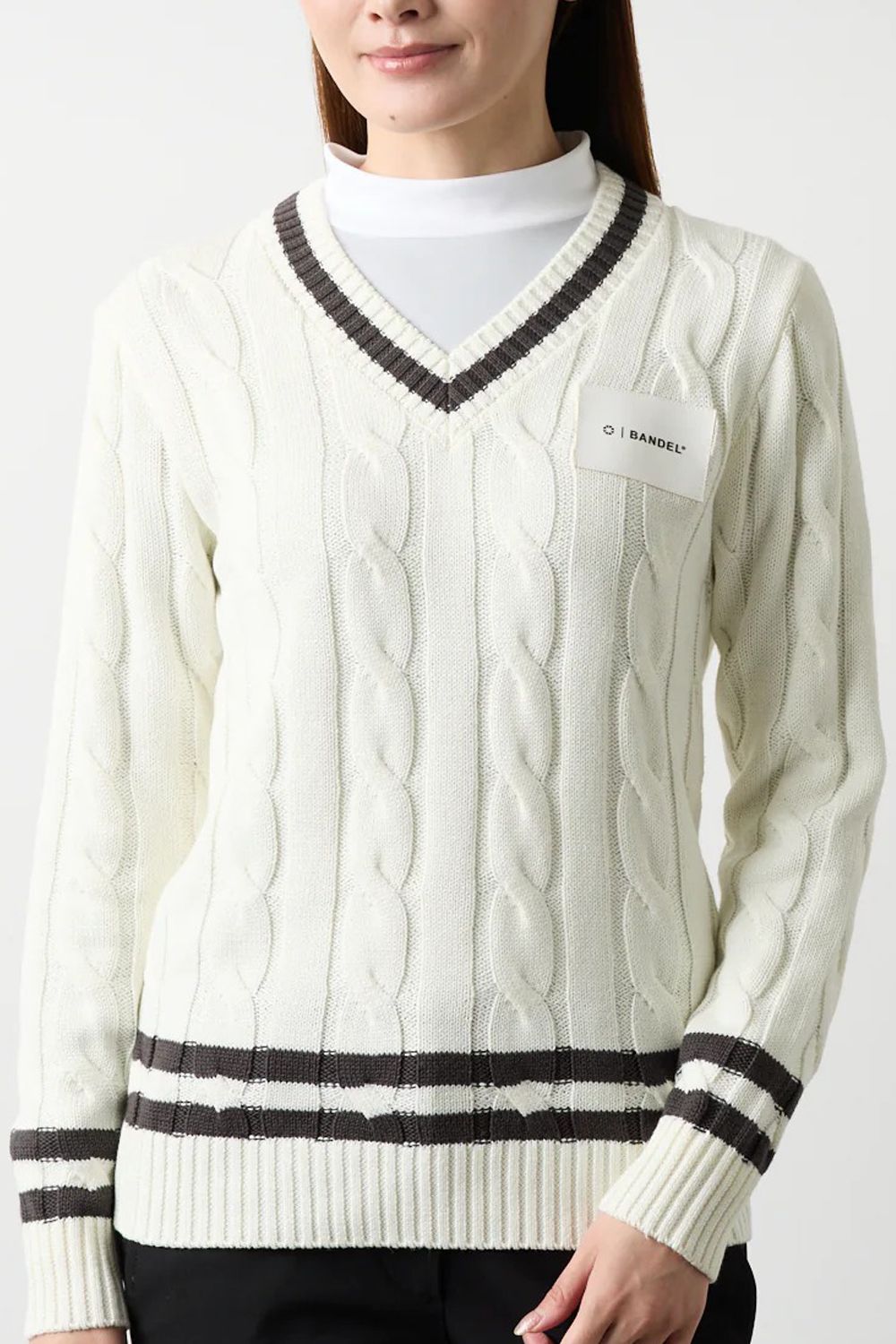 BANDEL GOLF - 【25AW】【レディース】 TILDEN KNIT / ケーブル編み