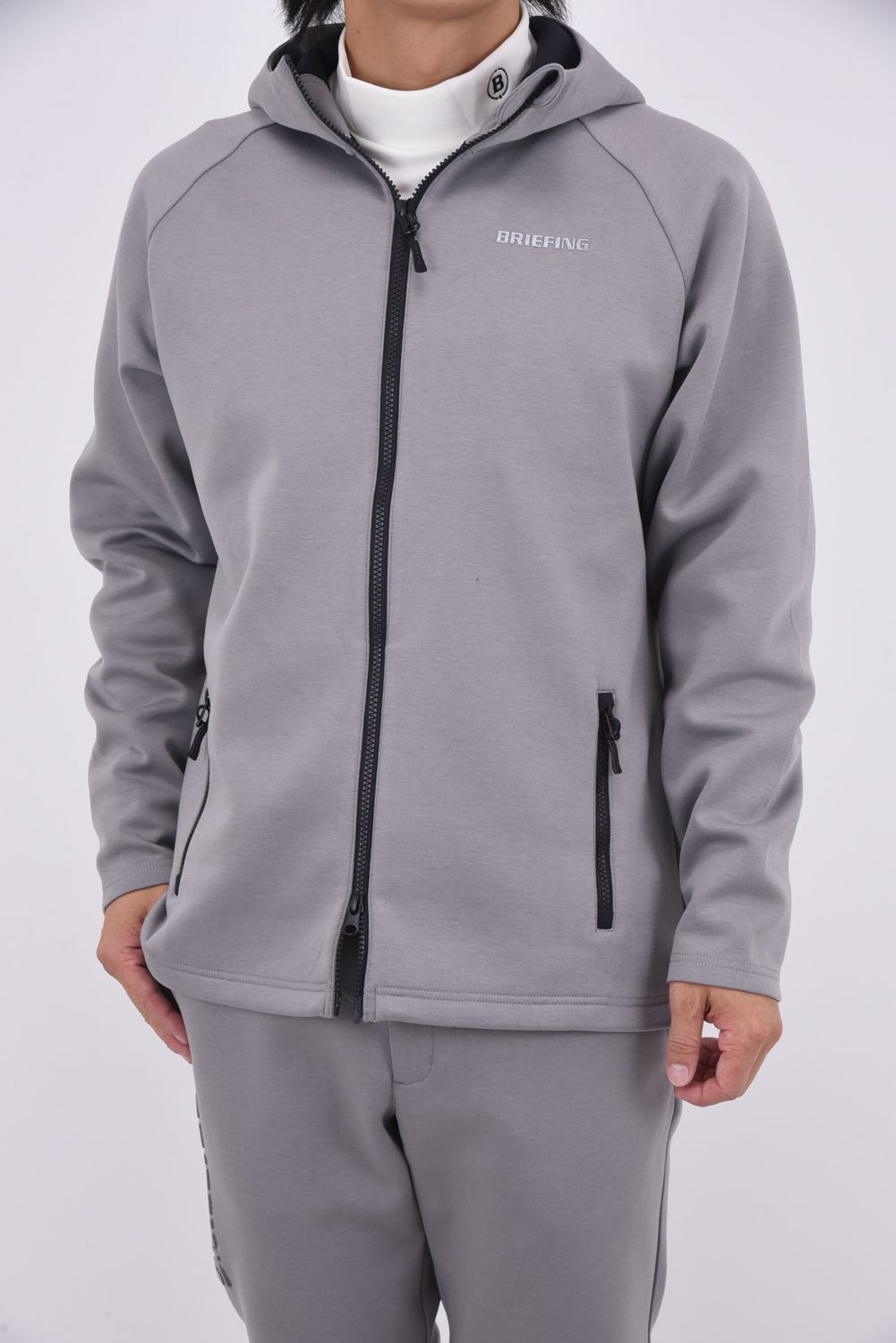 BRIEFING - 【25AW】 MEN'S WARM 3D LOGO PARKA / ダンボールニット 3D