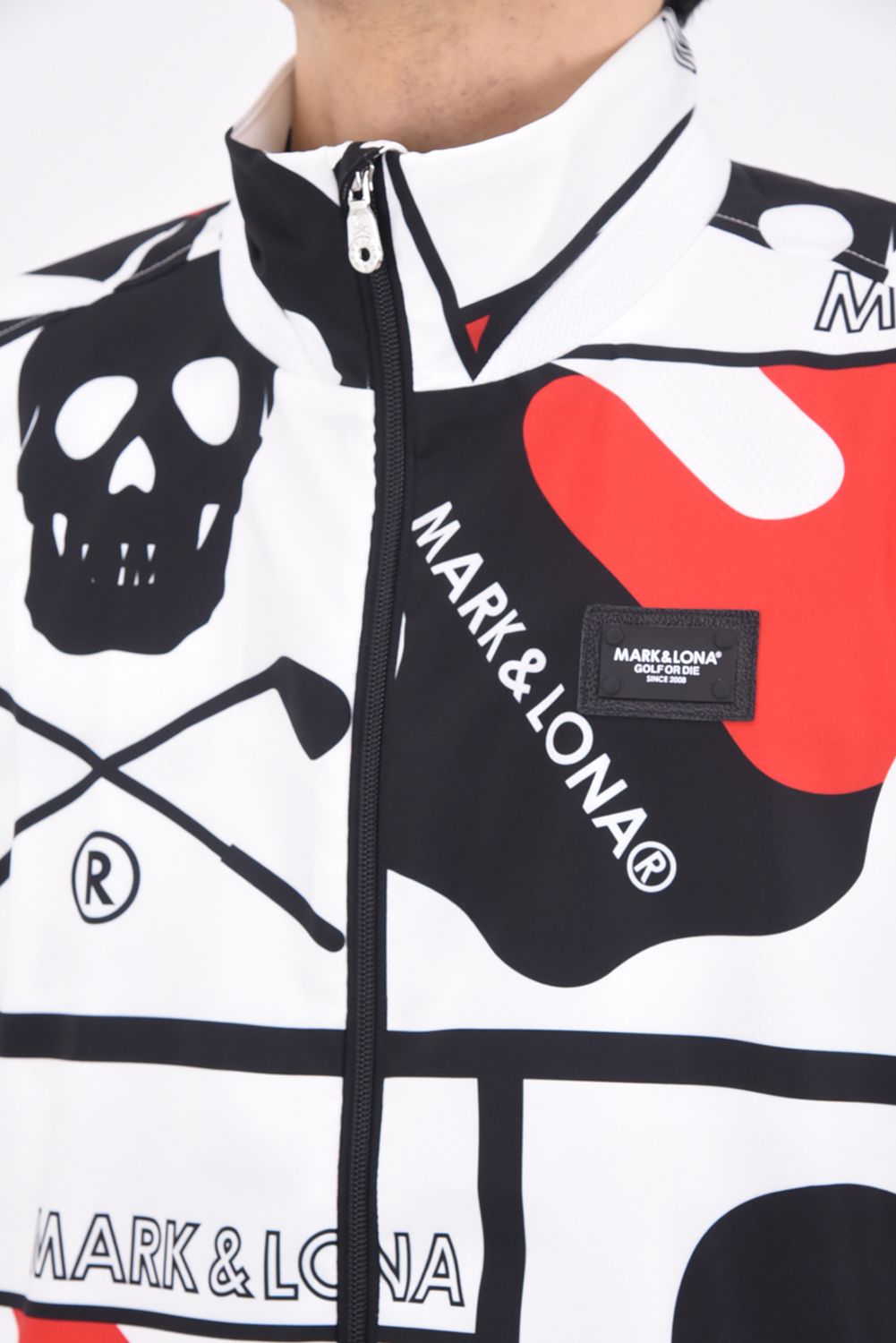 MARK & LONA スカルデザインジャケット 48サイズ MARK & LONA スカル