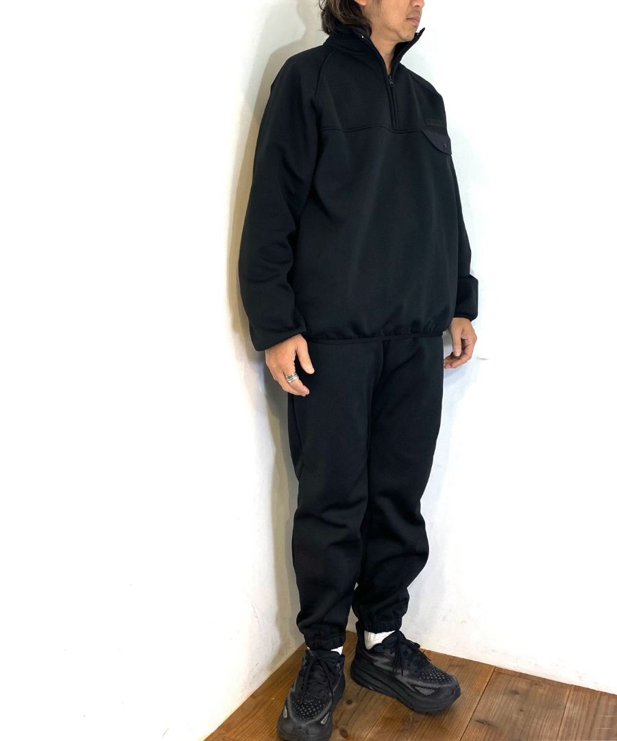 CAPTAINS HELM - 【ラスト1点】TM HALF-ZIP TEC JKT (BLACK) / テック
