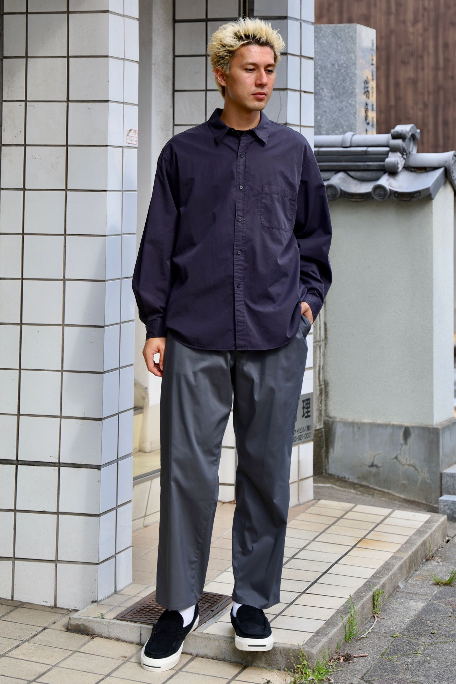 Graphpaper - グラフペーパー Solotex Twill Wide Tapered Chef Pants