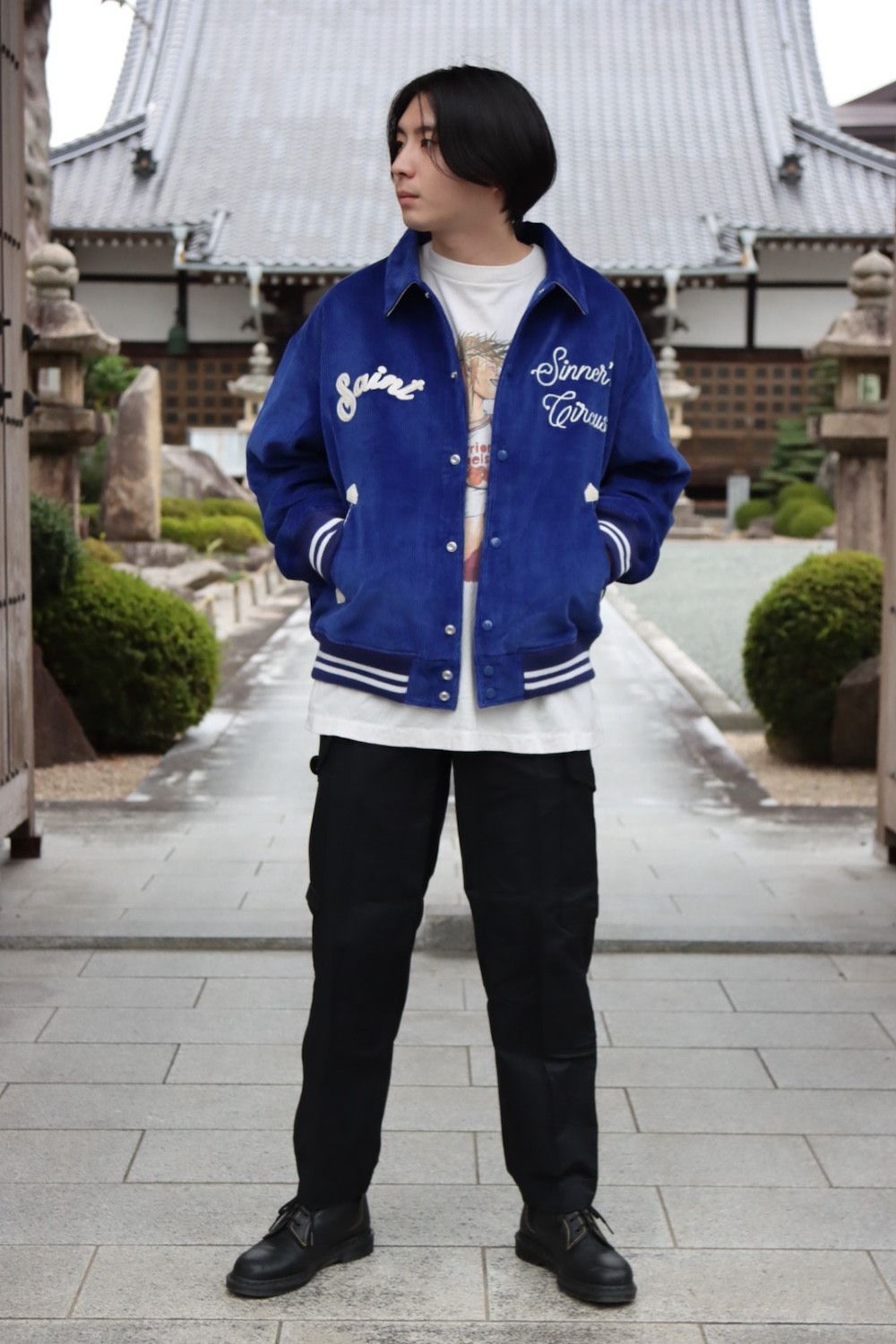 SAINT M×××××× コーデュロイジャケット(SM-A21-0000-040) style