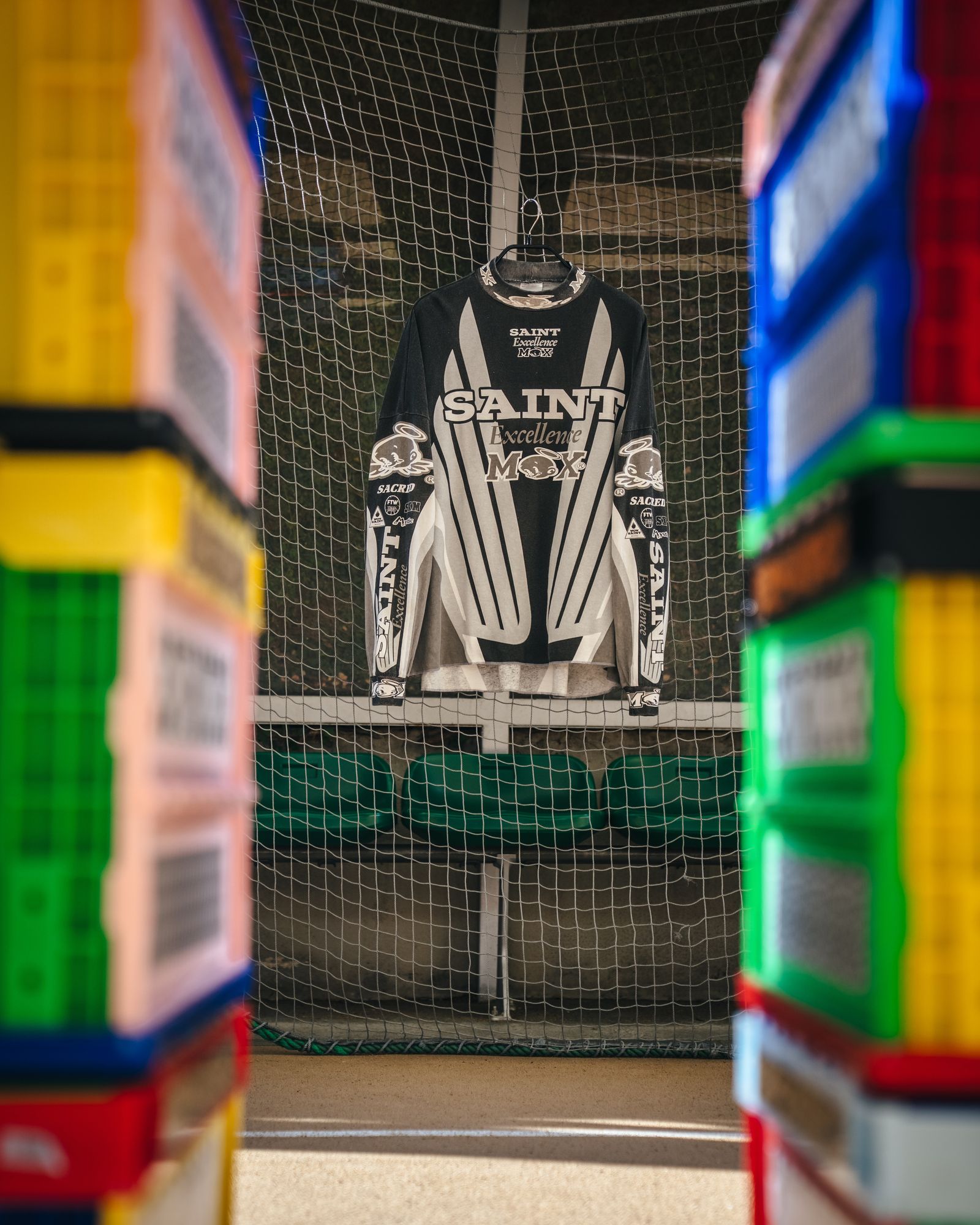 SAINT M×××××× - セントマイケル 26SS SAINT MX LS T-SHIRT (SM-MK8