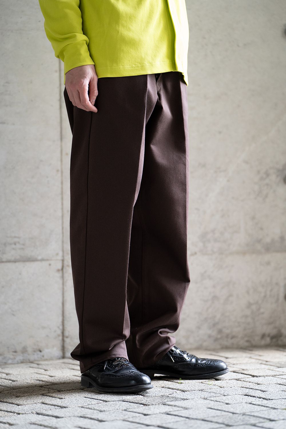 CIOTA - スビンコットンリサイクルポリエステル4ポケットパンツ(DARK