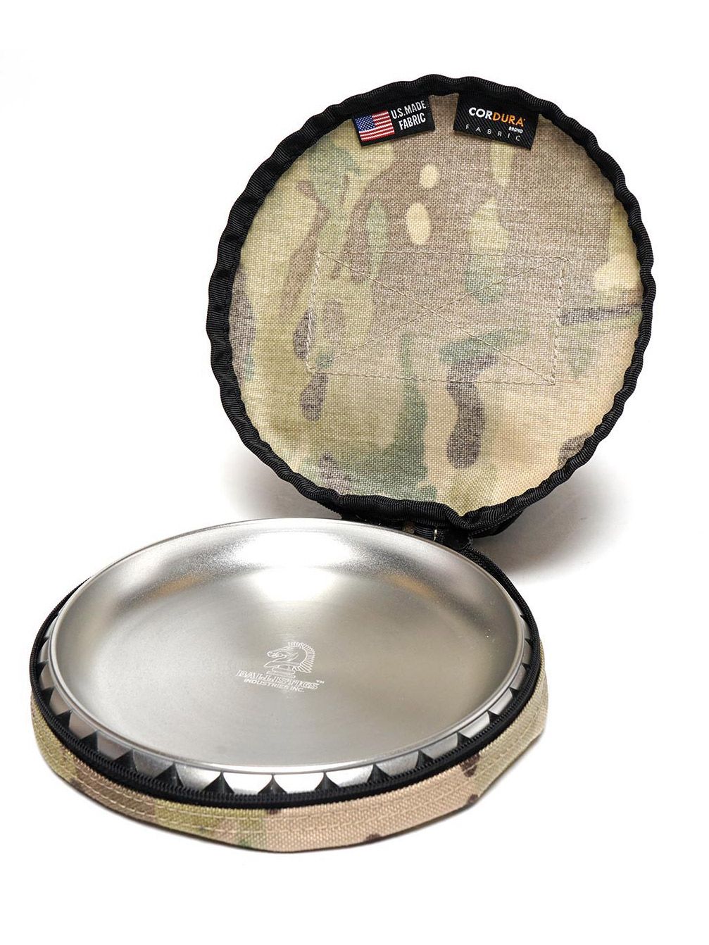 BALLISTICS - 7075 STUDS PLATE (SILVER) | SKANDA