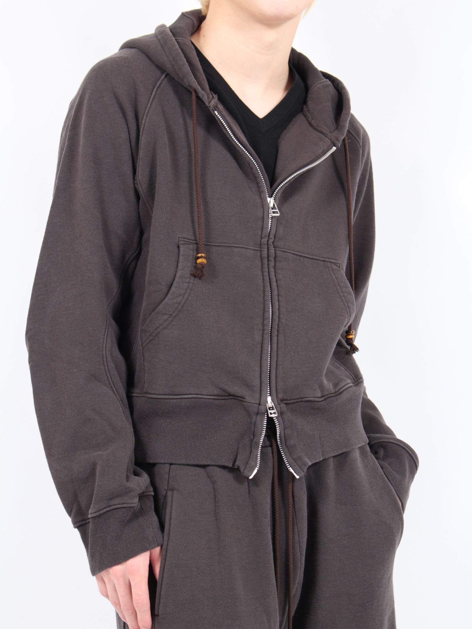 NVRFRGT - 【24AW】パネルデザイン ジップアップ パーカー / PANELLED