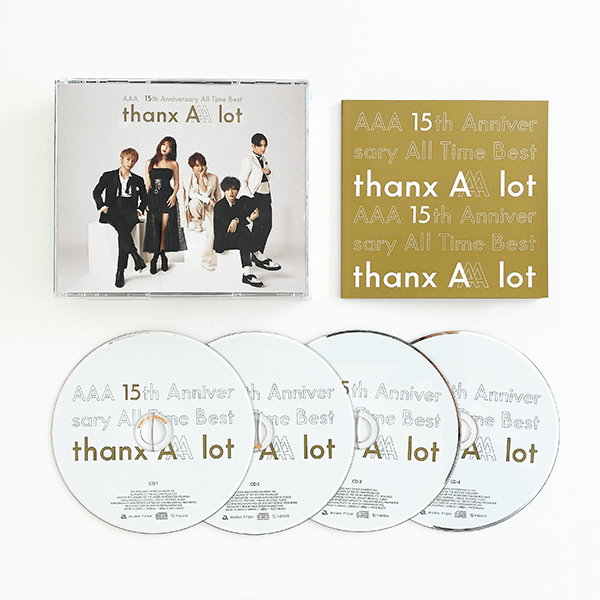 AAA 15年分の「ありがとう」を込めてthanx AAA lot