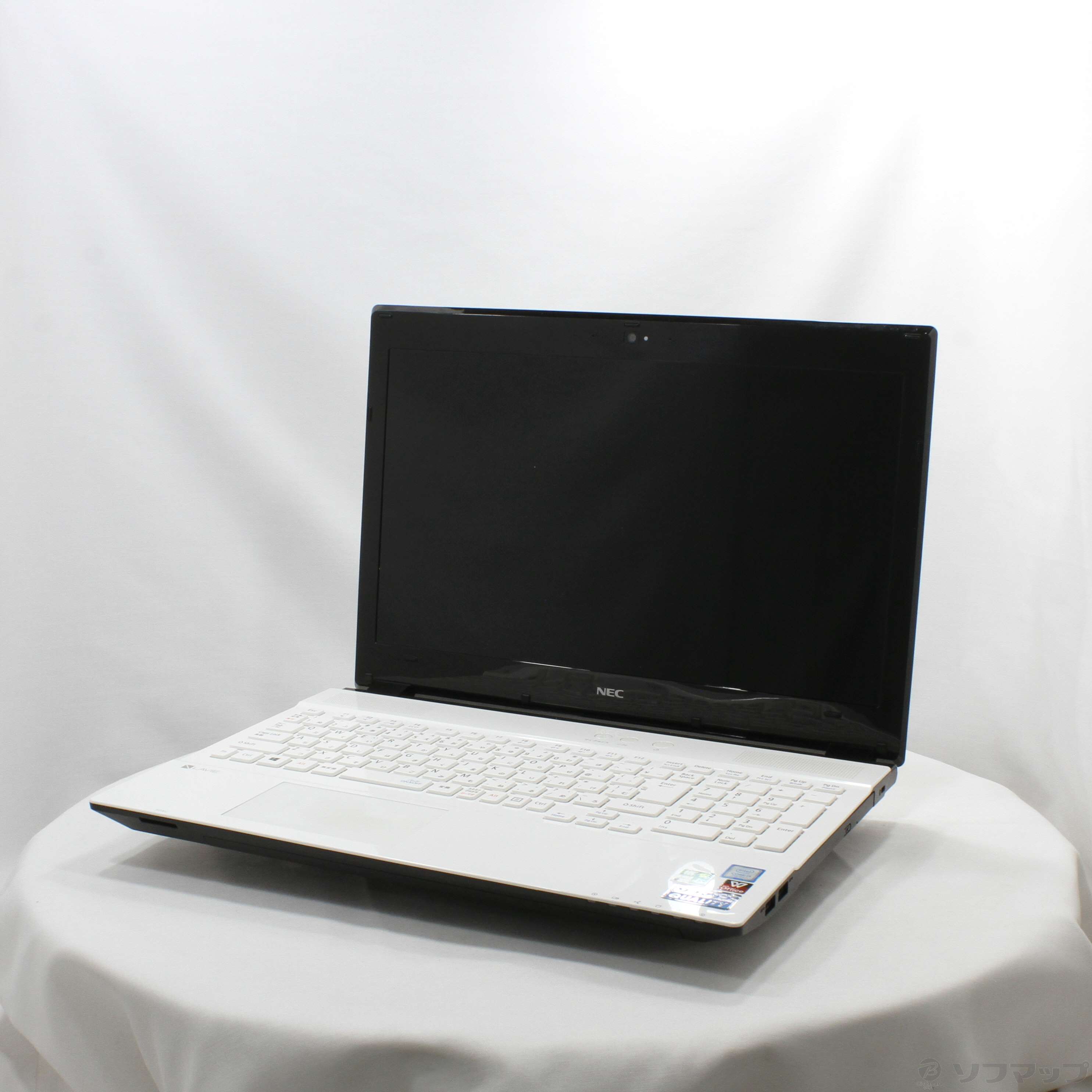 中古】格安安心パソコン LAVIE Note Standard PC-NS350HAW クリスタル