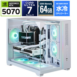 ゲーミングデスクトップパソコン SGL265KS5732G2BH [RTX 5070]｜の通販