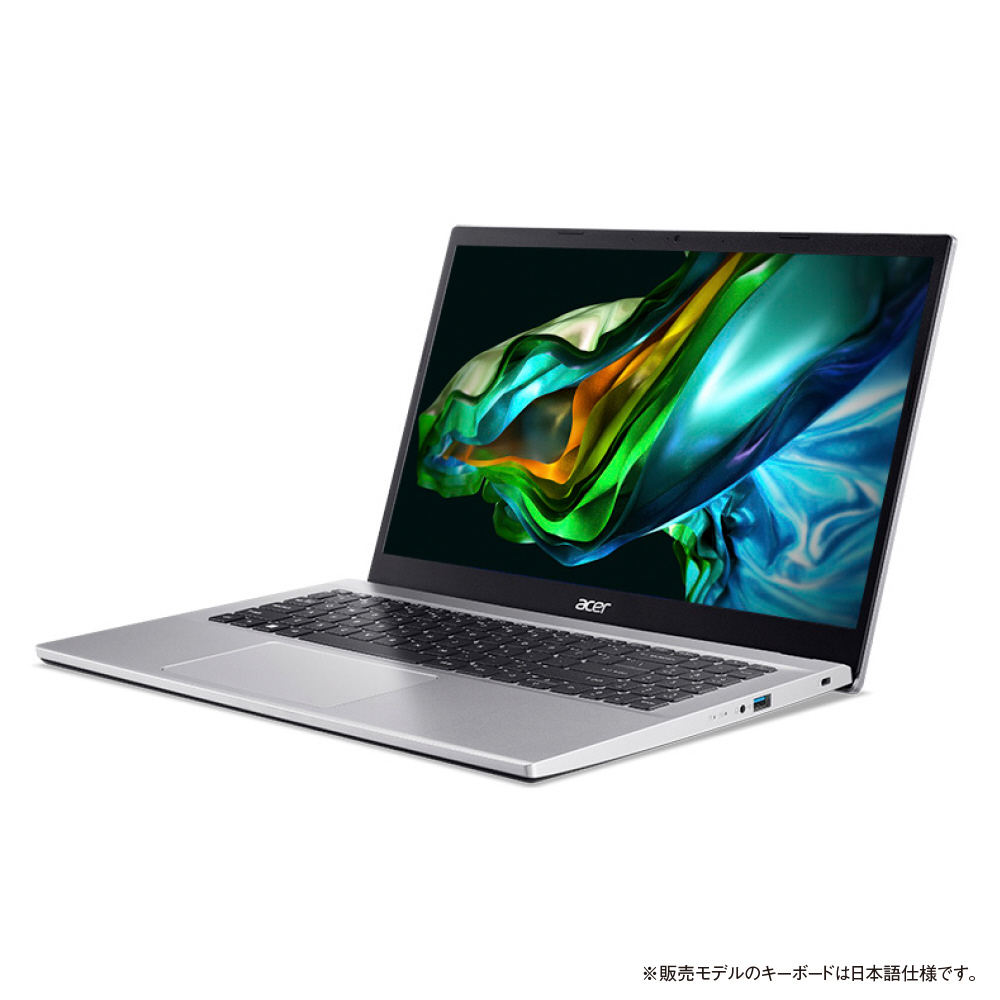 ノートパソコン Aspire 3 ピュアシルバー A315-59-H56Y ［15.6型