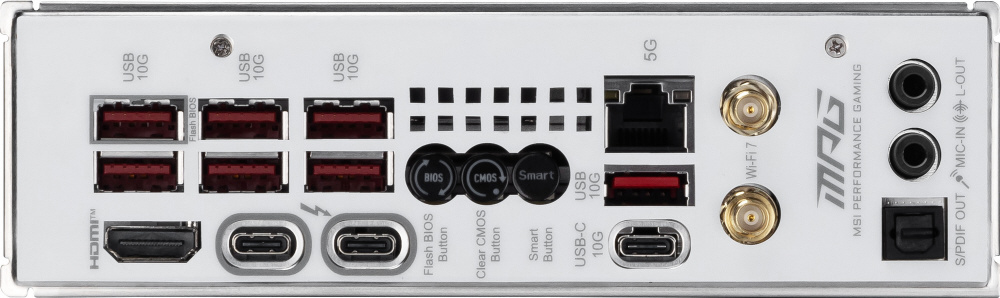 マザーボード(LGA1851) MPG Z890I EDGE TI WIFI ホワイトシルバー