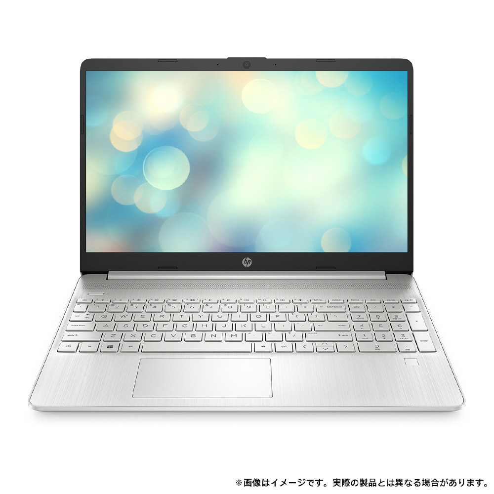 ノートパソコン HP 15s-fq3000 ナチュラルシルバー 54H86PA-AAAA