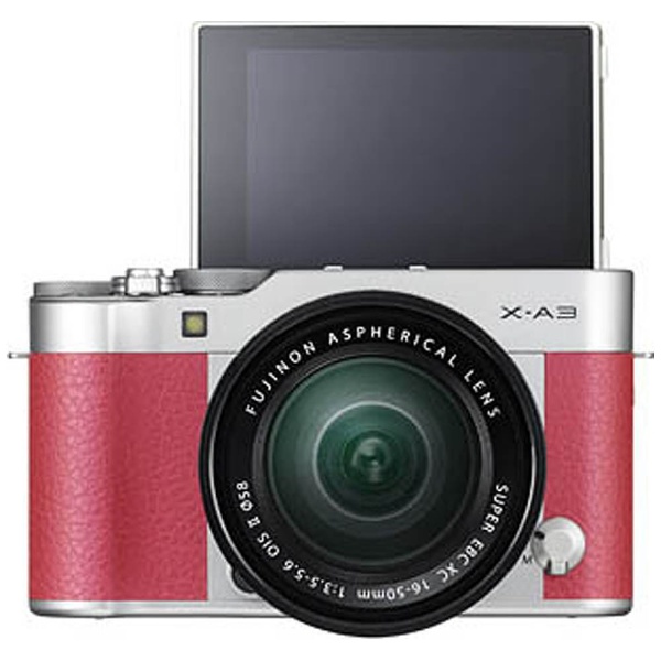 X-A3LK-XC-P ミラーレス一眼カメラ ピンク ［ズームレンズ］｜の通販は