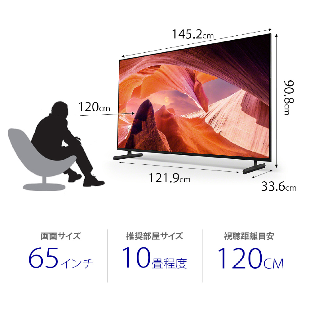 1都4県送料無料 SONY BRAVIA KJ-65X9000E 4K テレビ KJ-65X9000E 液晶