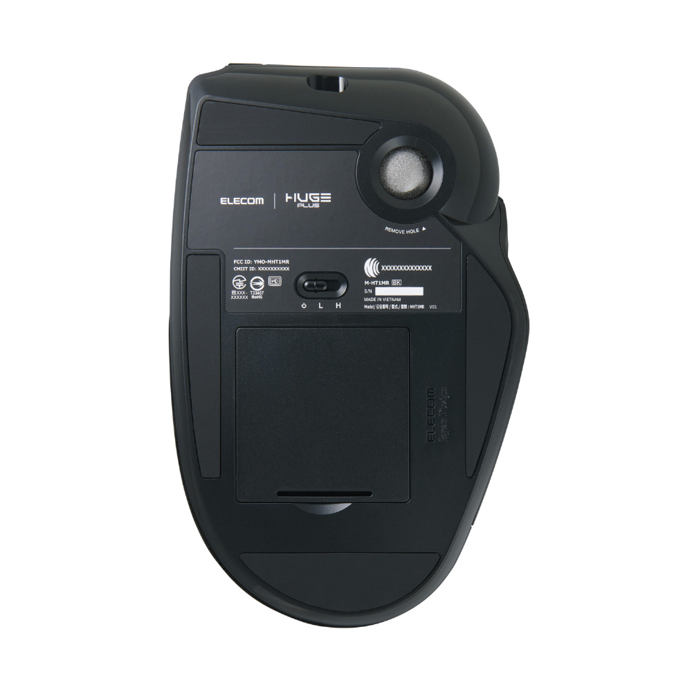 マウス トラックボール HUGE PLUS(Chrome/Android/iPadOS/iOS/Mac