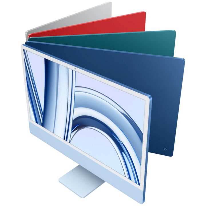 iMac 24インチ M3 BL 8CC 8CG 16GB 256GB ブルー ［23.5型 /Apple M3