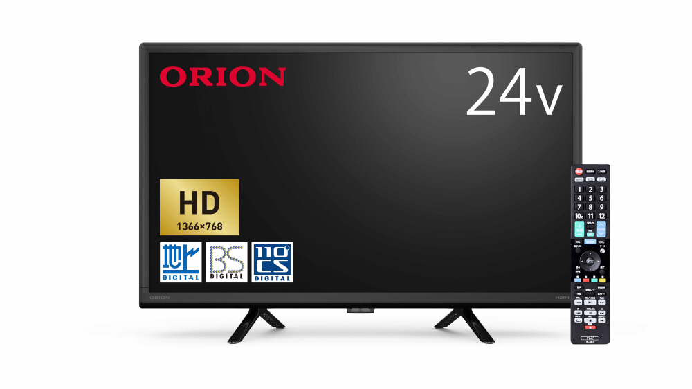 液晶テレビ [24V型 / HD対応 / 地デジ BS・CS チューナー対応 / 画面