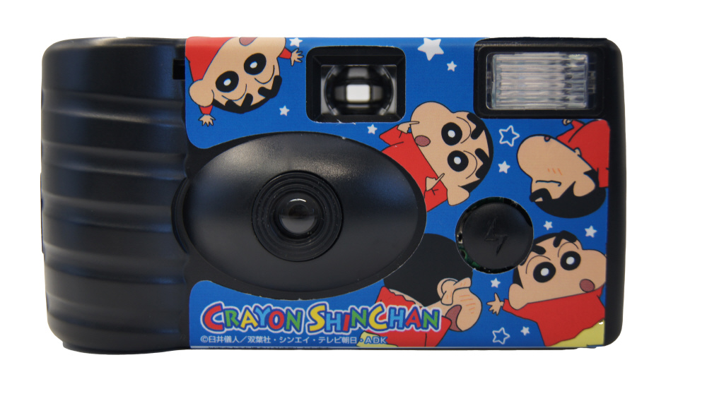 あのころのカメラ ［レンズ付きフィルム］12枚撮り クレヨンしんちゃん