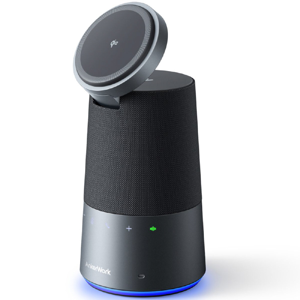 A3319011 スピーカーフォン / ワイヤレス充電器 Bluetooth＋USB-C接続