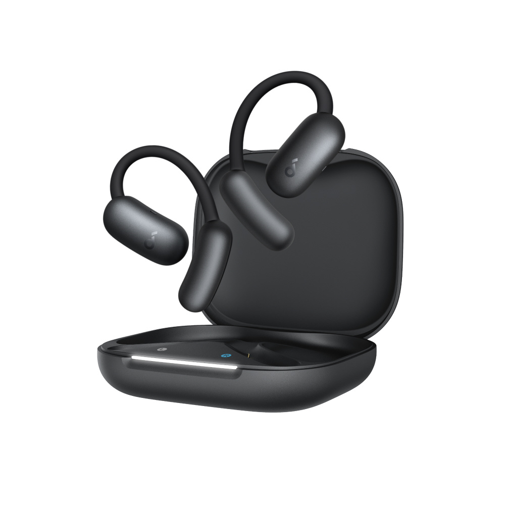 完全ワイヤレスイヤホン Anker Soundcore AeroFit 2 ミッドナイト