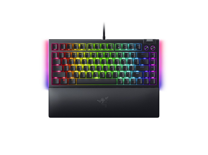 Razer BlackWidow V4 75% ゲーミングキーボード RAZER BLACK RZ03