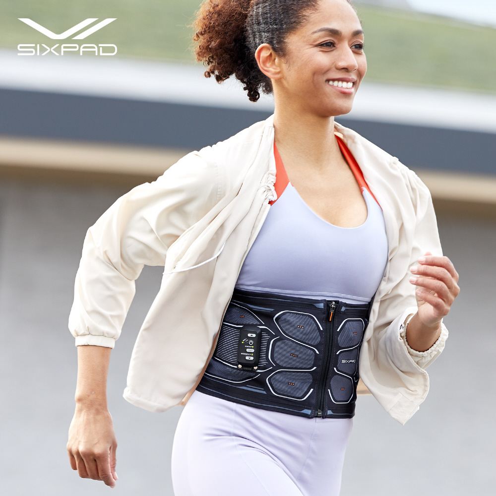 MTG シックスパッド パワースーツ コアベルト Mサイズ[SE-BC00B-M